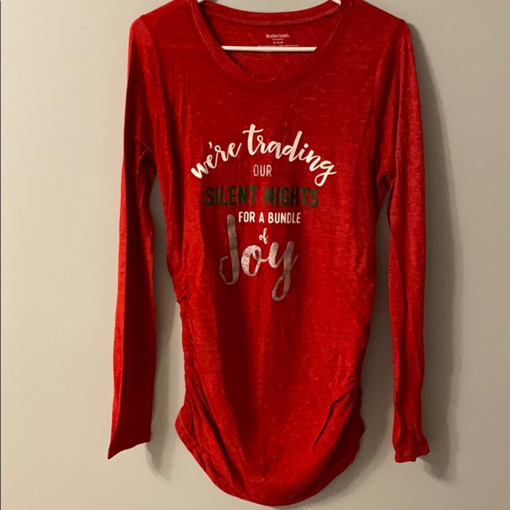 Christmas Maternity Long Sleeve